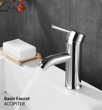 Load image into Gallery viewer, Chrome Bathroom Faucet