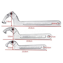 Load image into Gallery viewer, Adjustable Hook Wrench