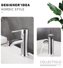 Load image into Gallery viewer, Chrome Bathroom Faucet
