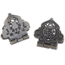 Load image into Gallery viewer, Vintage Alloy Hollow Flower Hinge
