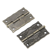 Load image into Gallery viewer, 2Pcs Antique Bronze  Hinges
