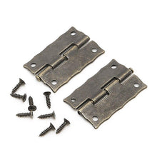 Load image into Gallery viewer, 2Pcs Antique Bronze  Hinges
