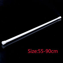 Load image into Gallery viewer, Adjustable Bathroom Curtain Rod Metal
