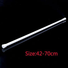 Load image into Gallery viewer, Adjustable Bathroom Curtain Rod Metal
